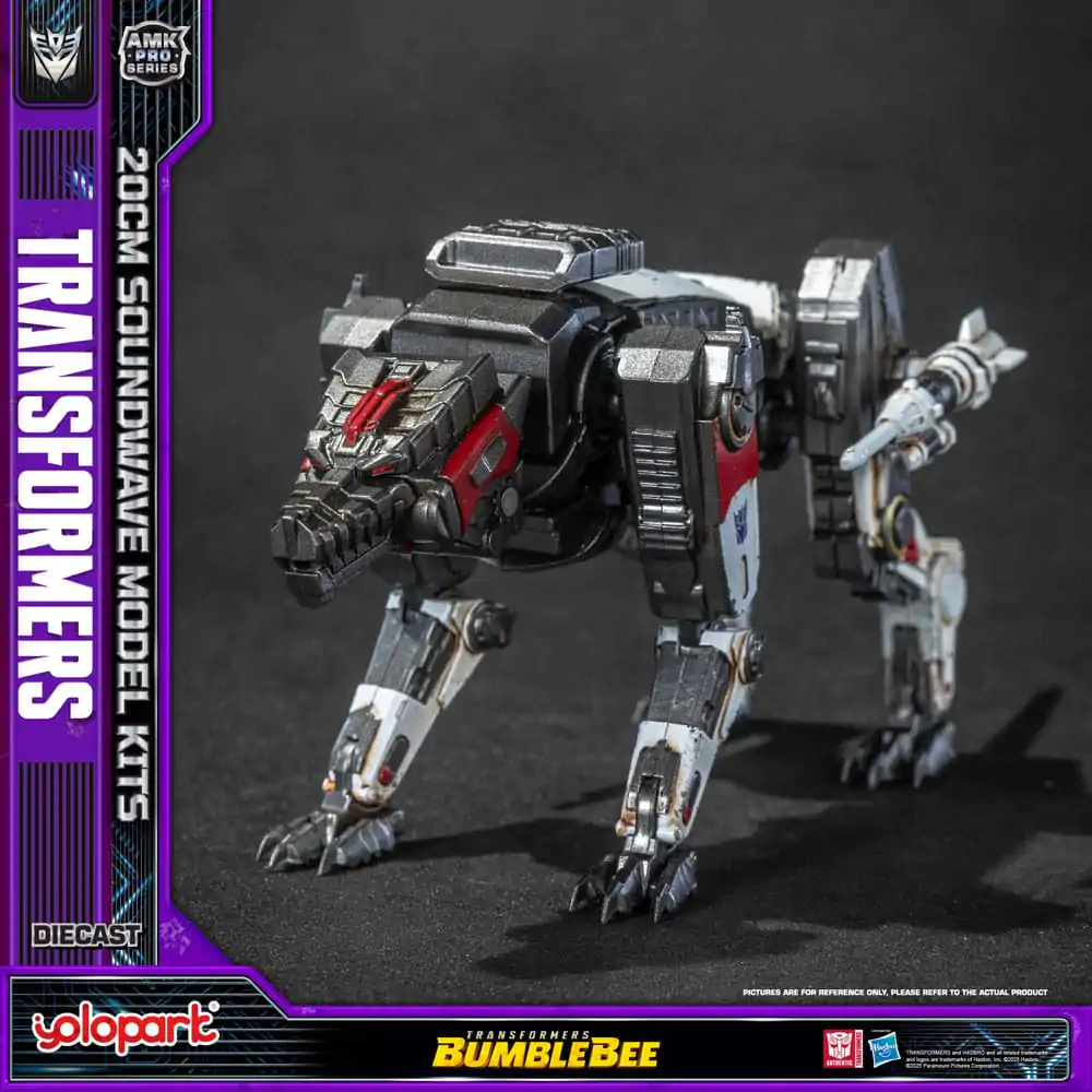 Transformers: Bumblebee AMK Pro Series Soundwave (Oversea Version) Műanyag modell készlet 20 cm termékfotó