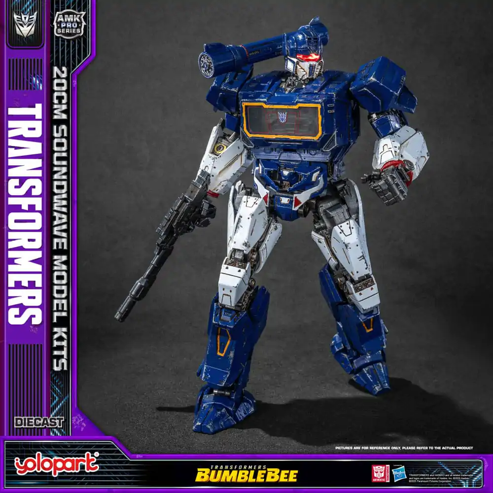 Transformers: Bumblebee AMK Pro Series Soundwave (Oversea Version) Műanyag modell készlet 20 cm termékfotó