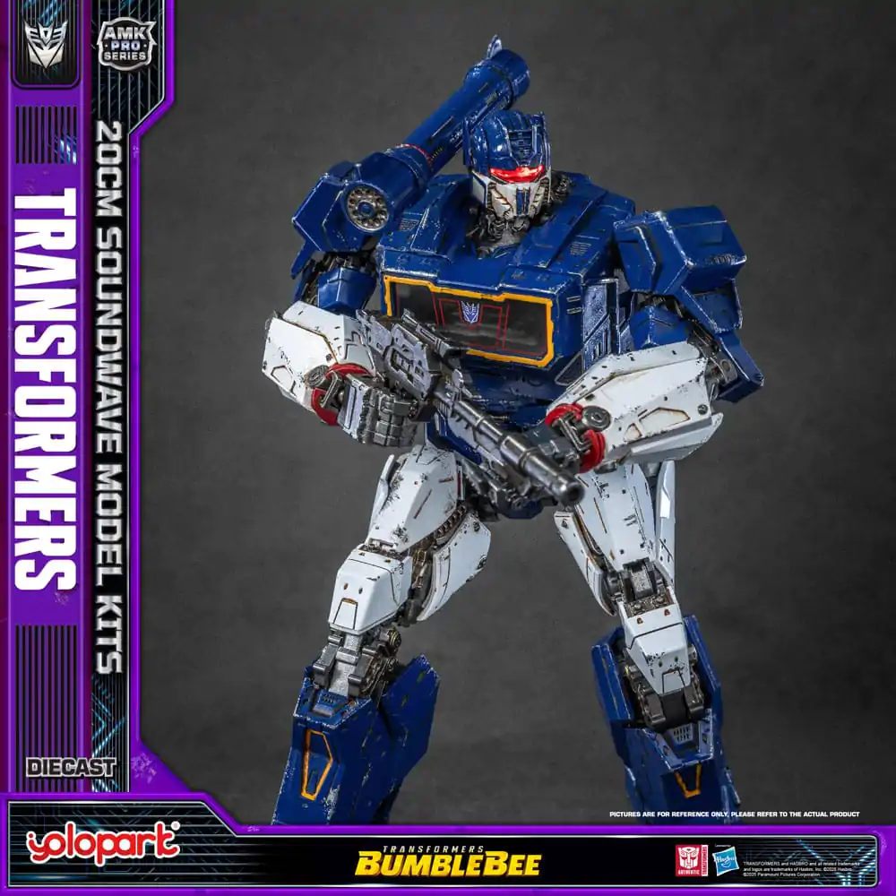 Transformers: Bumblebee AMK Pro Series Soundwave (Oversea Version) Műanyag modell készlet 20 cm termékfotó