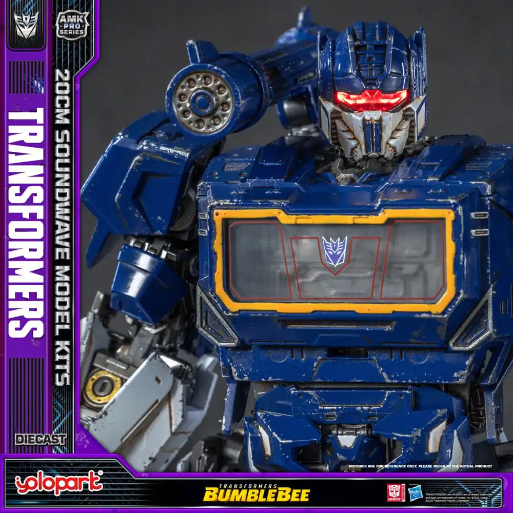 Transformers: Bumblebee AMK Pro Series Soundwave (Oversea Version) Műanyag modell készlet 20 cm termékfotó