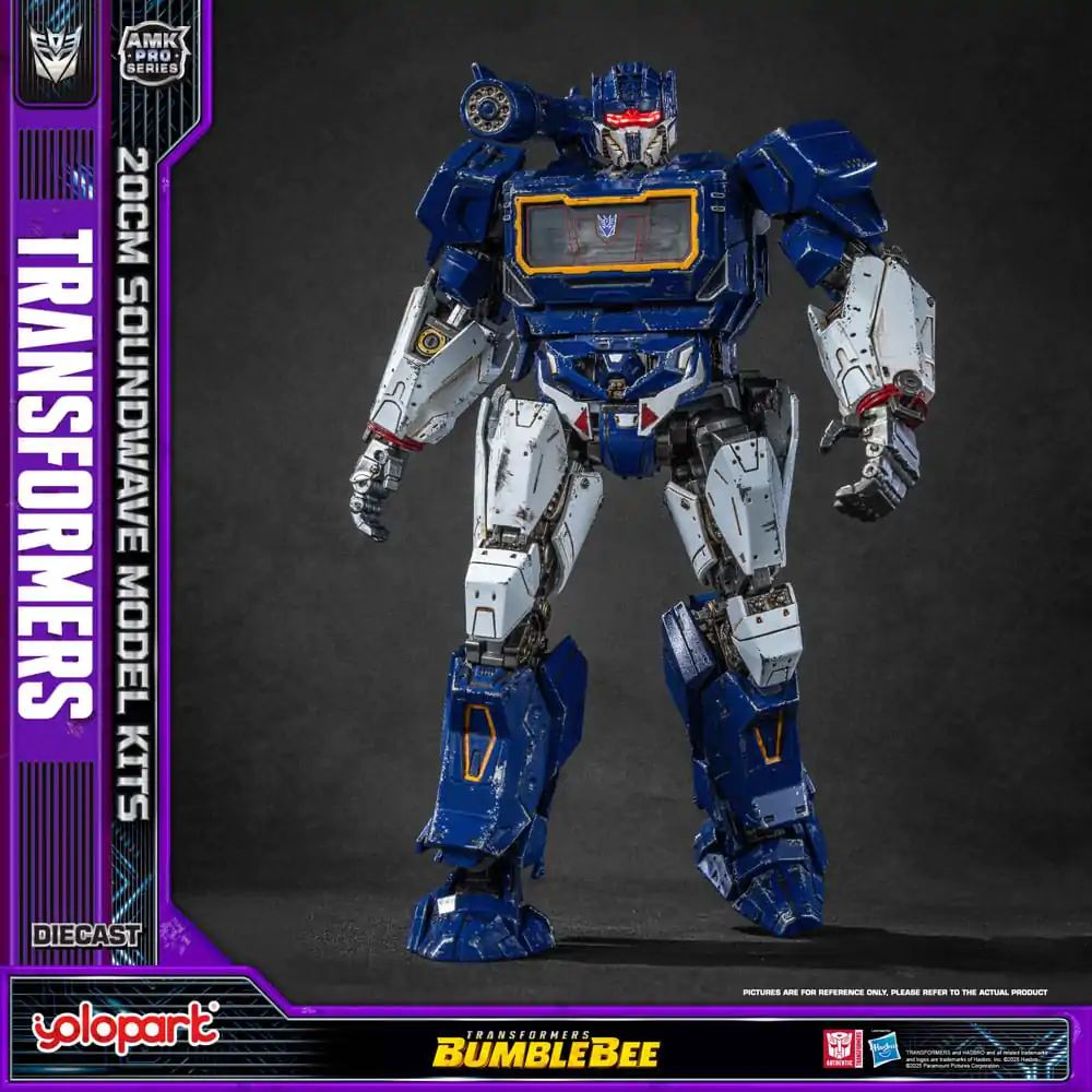 Transformers: Bumblebee AMK Pro Series Soundwave (Oversea Version) Műanyag modell készlet 20 cm termékfotó