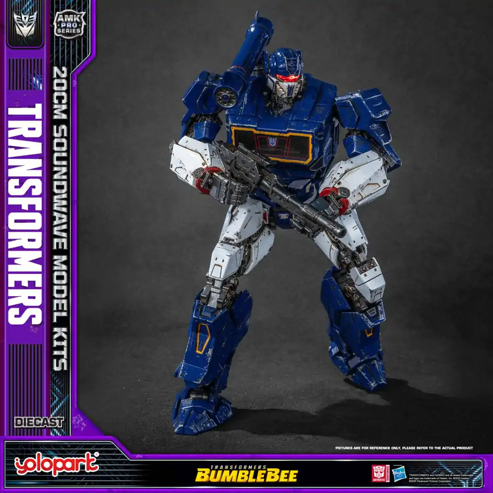 Transformers: Bumblebee AMK Pro Series Soundwave (Oversea Version) Műanyag modell készlet 20 cm termékfotó