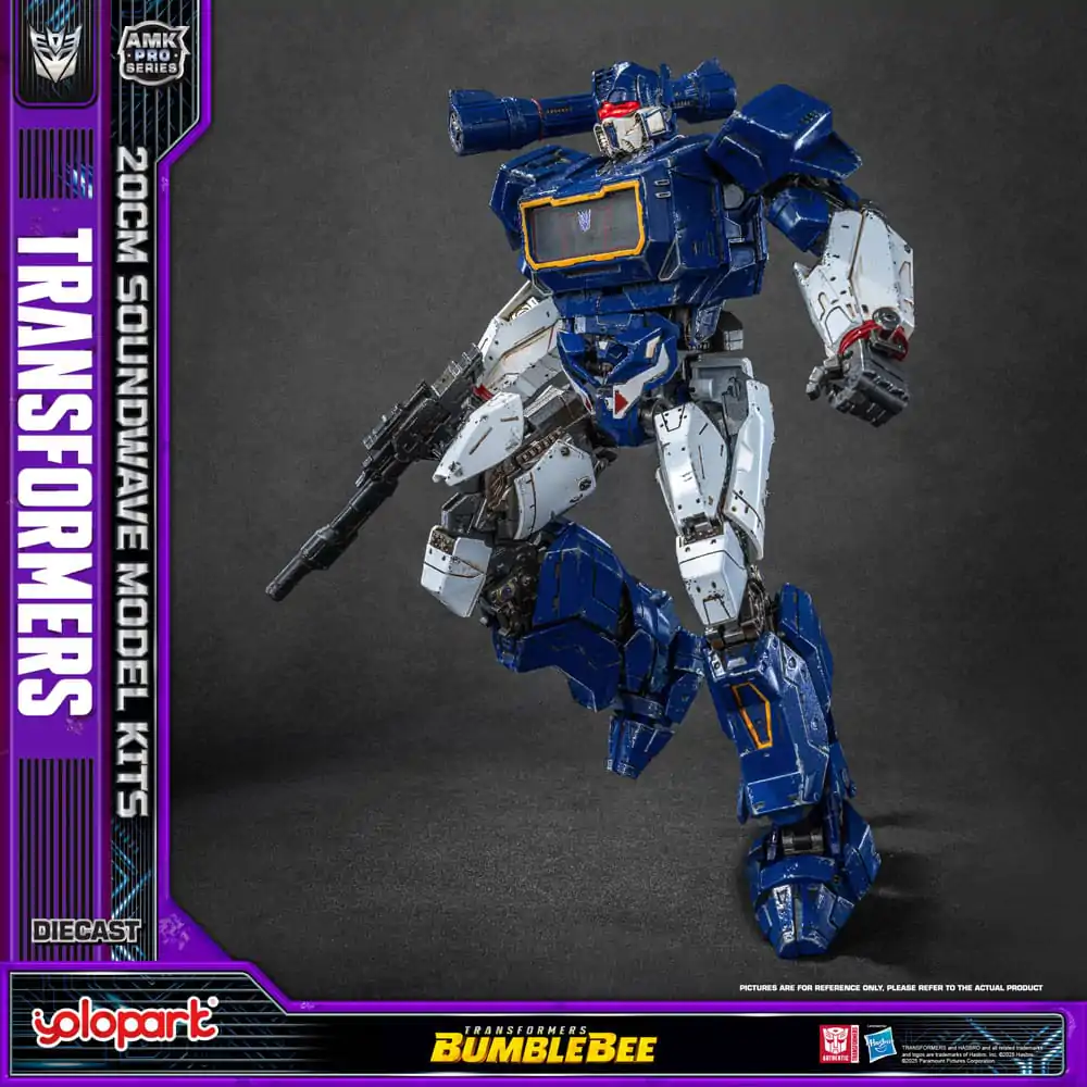 Transformers: Bumblebee AMK Pro Series Soundwave (Oversea Version) Műanyag modell készlet 20 cm termékfotó