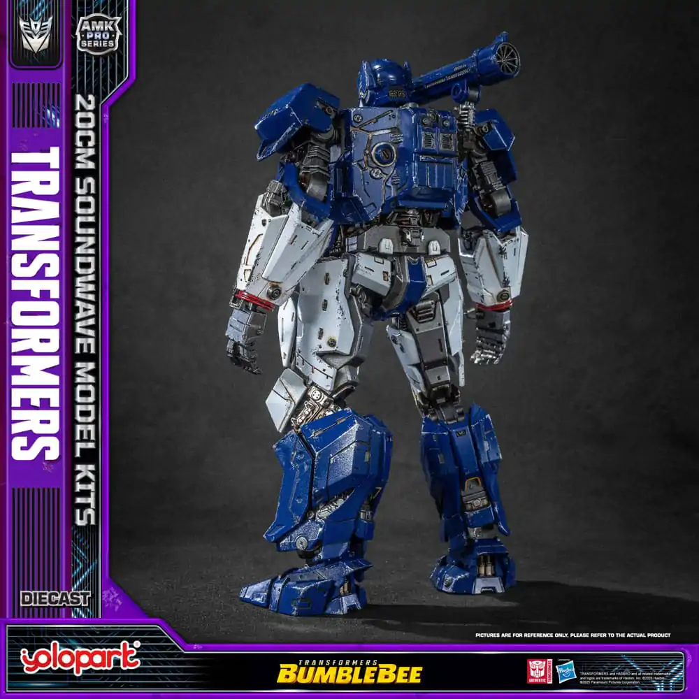 Transformers: Bumblebee AMK Pro Series Soundwave (Oversea Version) Műanyag modell készlet 20 cm termékfotó