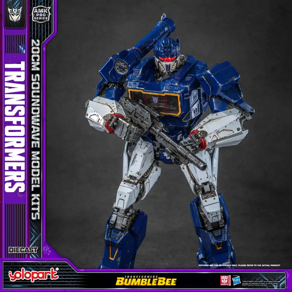 Transformers: Bumblebee AMK Pro Series Soundwave (Oversea Version) Műanyag modell készlet 20 cm termékfotó