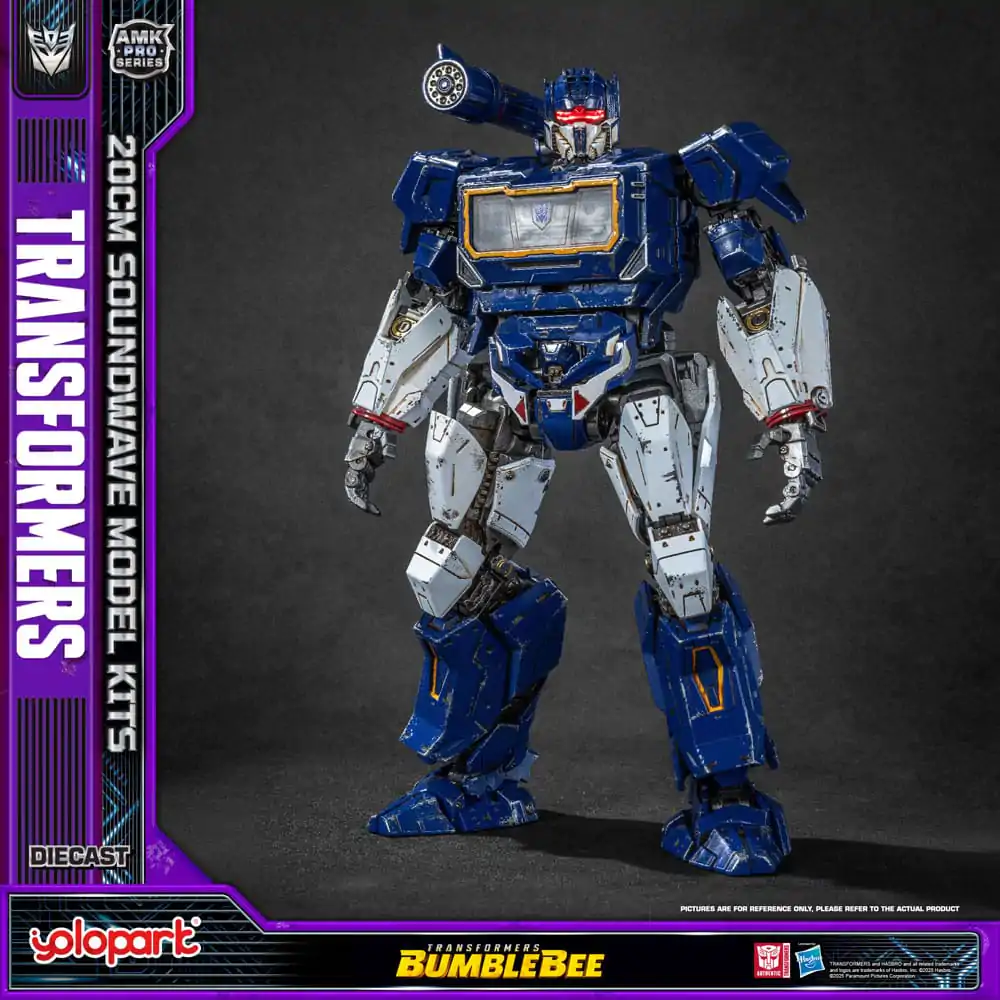 Transformers: Bumblebee AMK Pro Series Soundwave (Oversea Version) Műanyag modell készlet 20 cm termékfotó