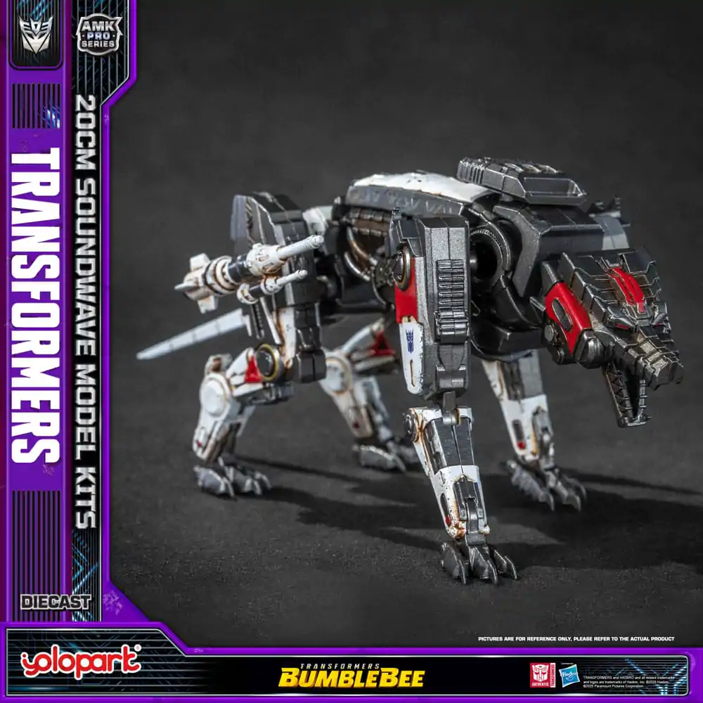Transformers: Bumblebee AMK Pro Series Soundwave (Oversea Version) Műanyag modell készlet 20 cm termékfotó