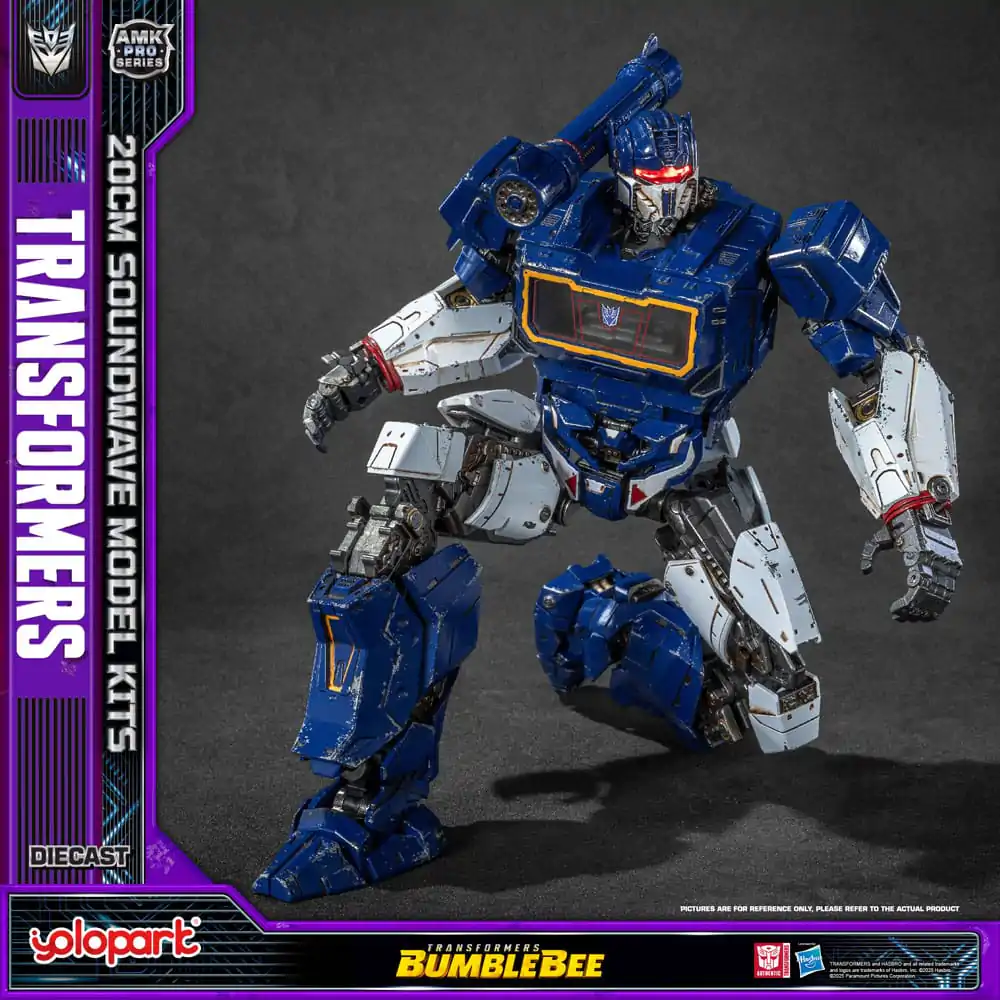 Transformers: Bumblebee AMK Pro Series Soundwave (Oversea Version) Műanyag modell készlet 20 cm termékfotó