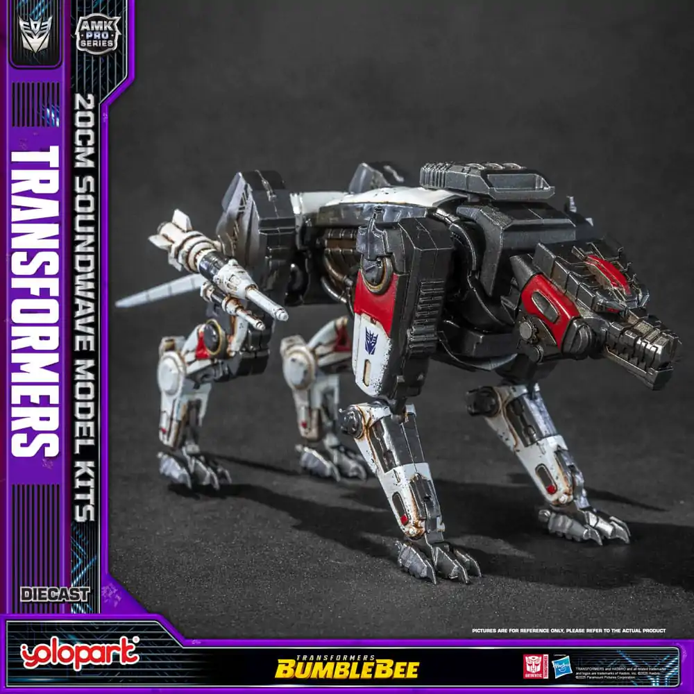 Transformers: Bumblebee AMK Pro Series Soundwave (Oversea Version) Műanyag modell készlet 20 cm termékfotó