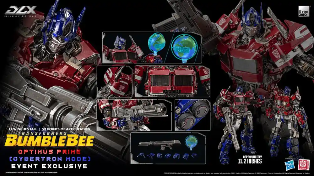 Transformers: Bumblebee DLX 1/6 Optimus Prime Cybertron Mode akciófigura 28 cm termékfotó