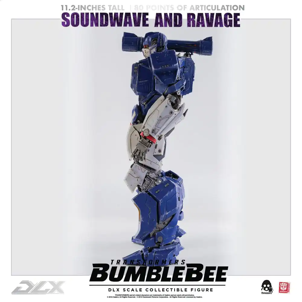 Transformers Bumblebee DLX 1/6 Soundwave &amp; Ravage 2 db-os akciófigura csomag 28 cm termékfotó
