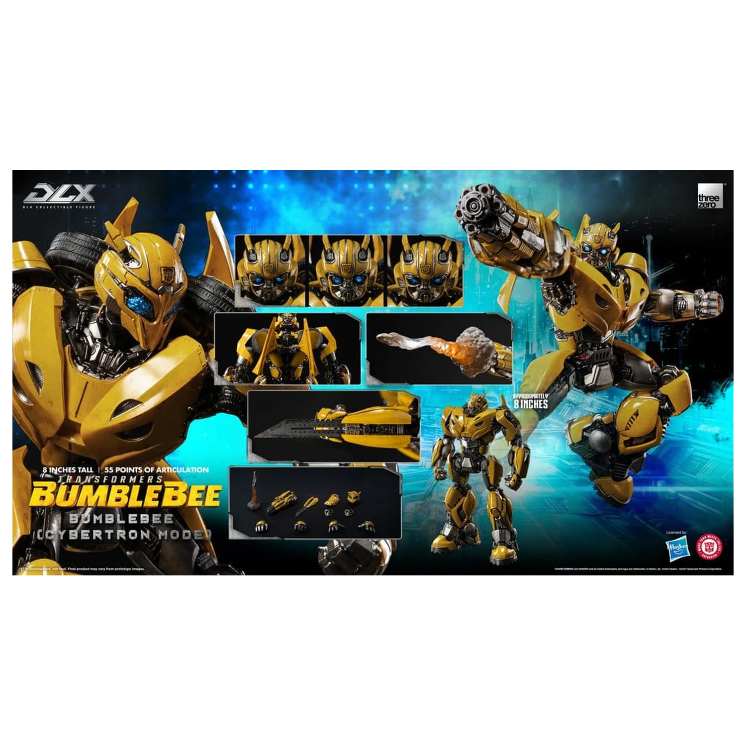 Transformers: Bumblebee DLX akciófigura Bumblebee (Cybertron Mode) 20 cm termékfotó