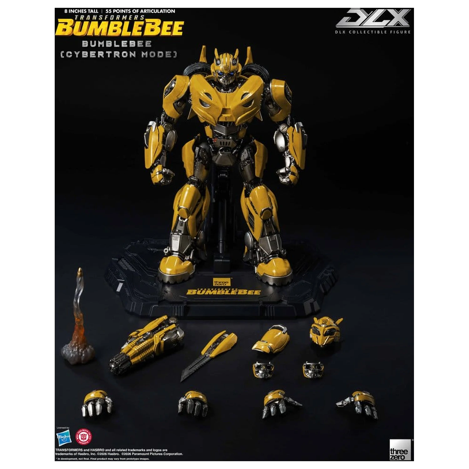 Transformers: Bumblebee DLX akciófigura Bumblebee (Cybertron Mode) 20 cm termékfotó