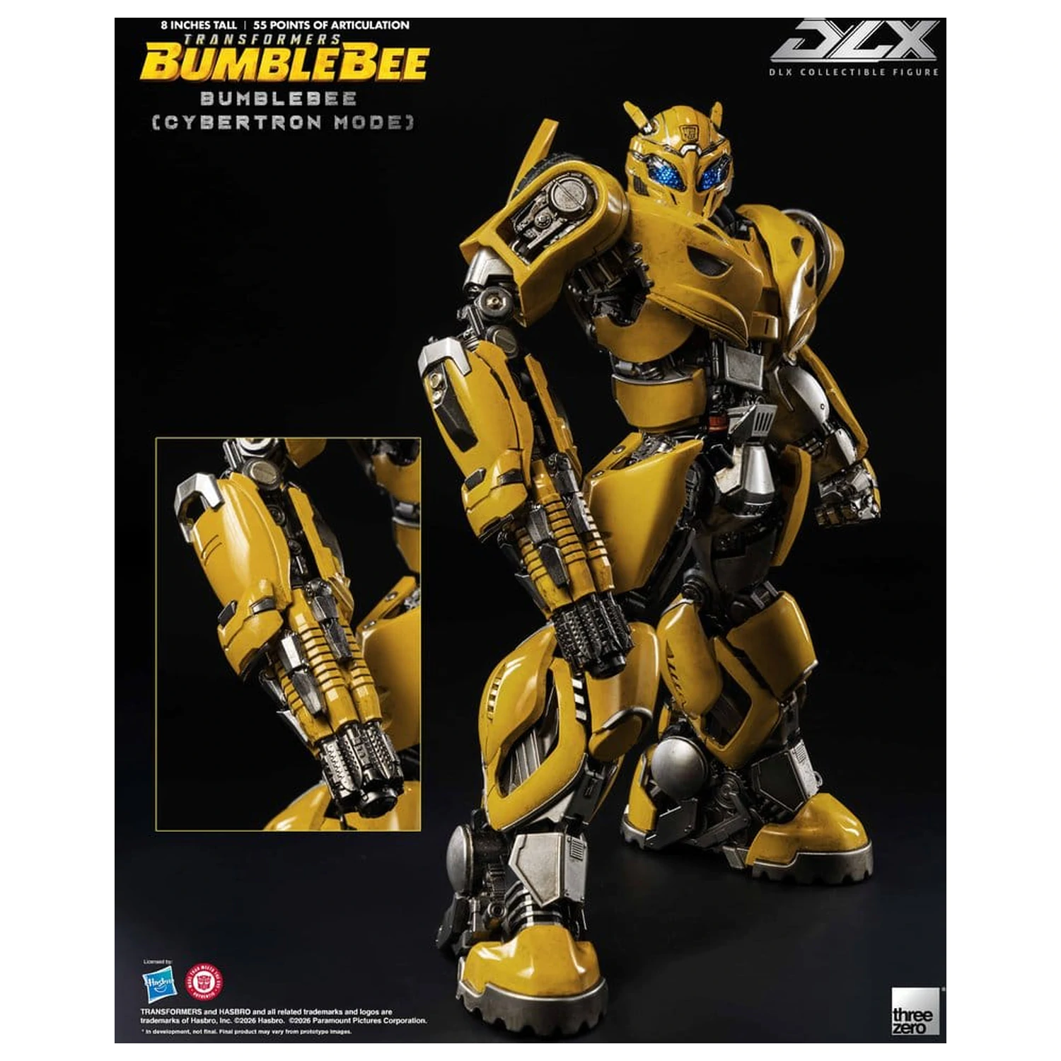 Transformers: Bumblebee DLX akciófigura Bumblebee (Cybertron Mode) 20 cm termékfotó