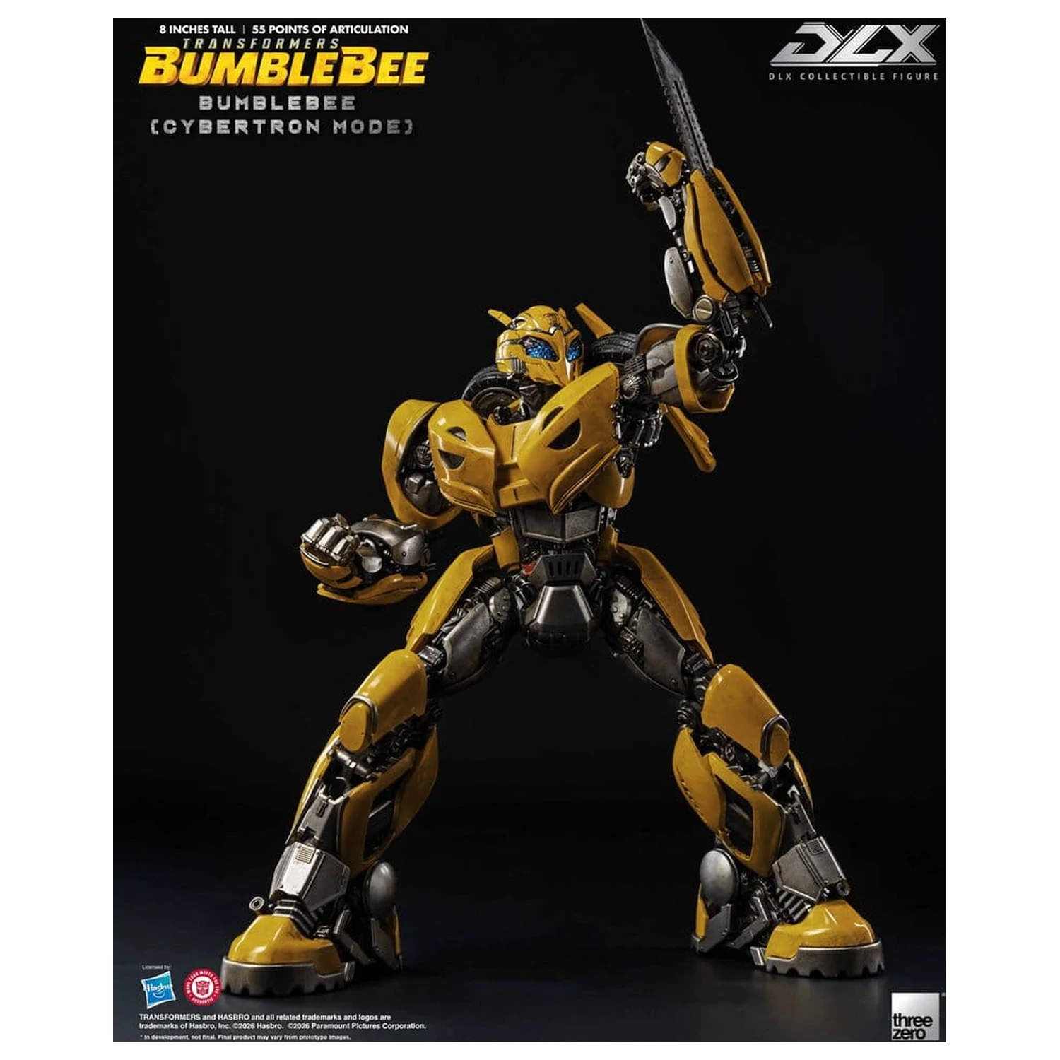 Transformers: Bumblebee DLX akciófigura Bumblebee (Cybertron Mode) 20 cm termékfotó
