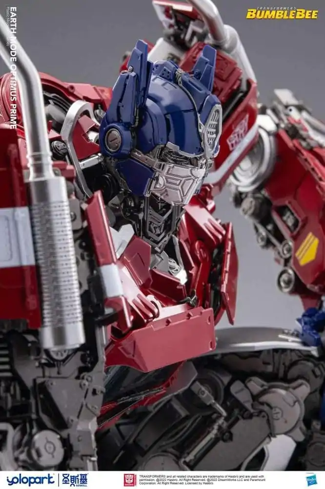 Transformers Bumblebee Earth mode Optimus Prime Műanyag modell készlet 30 cm termékfotó