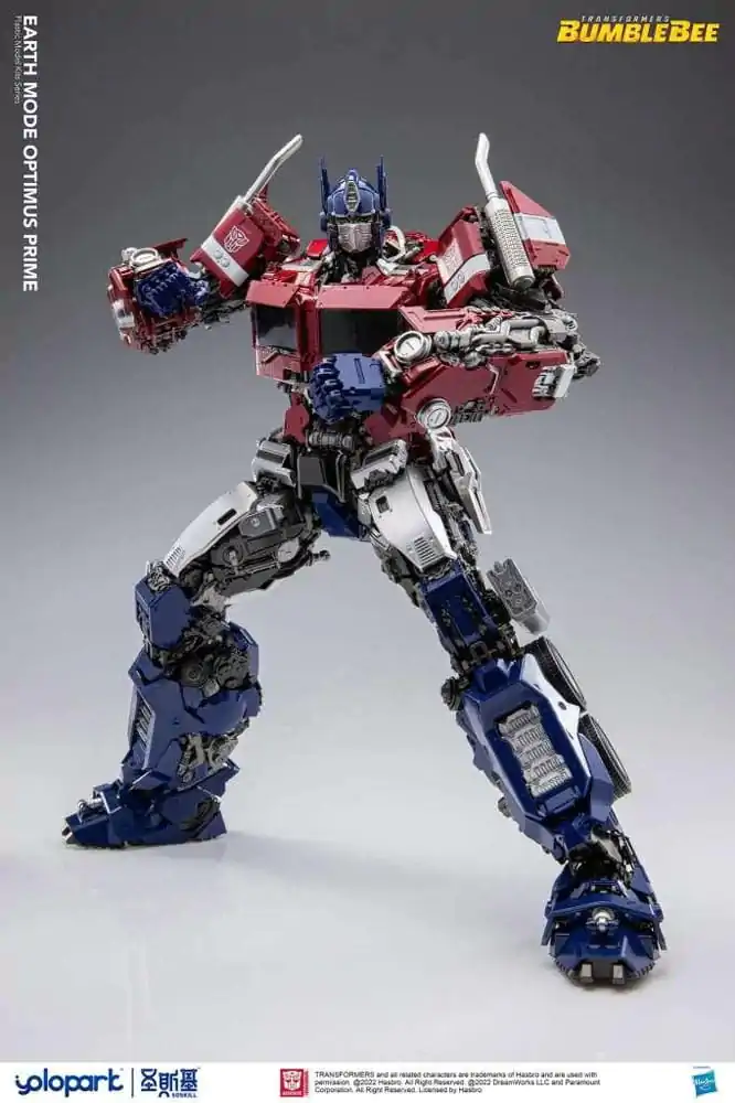 Transformers Bumblebee Earth mode Optimus Prime Műanyag modell készlet 30 cm termékfotó
