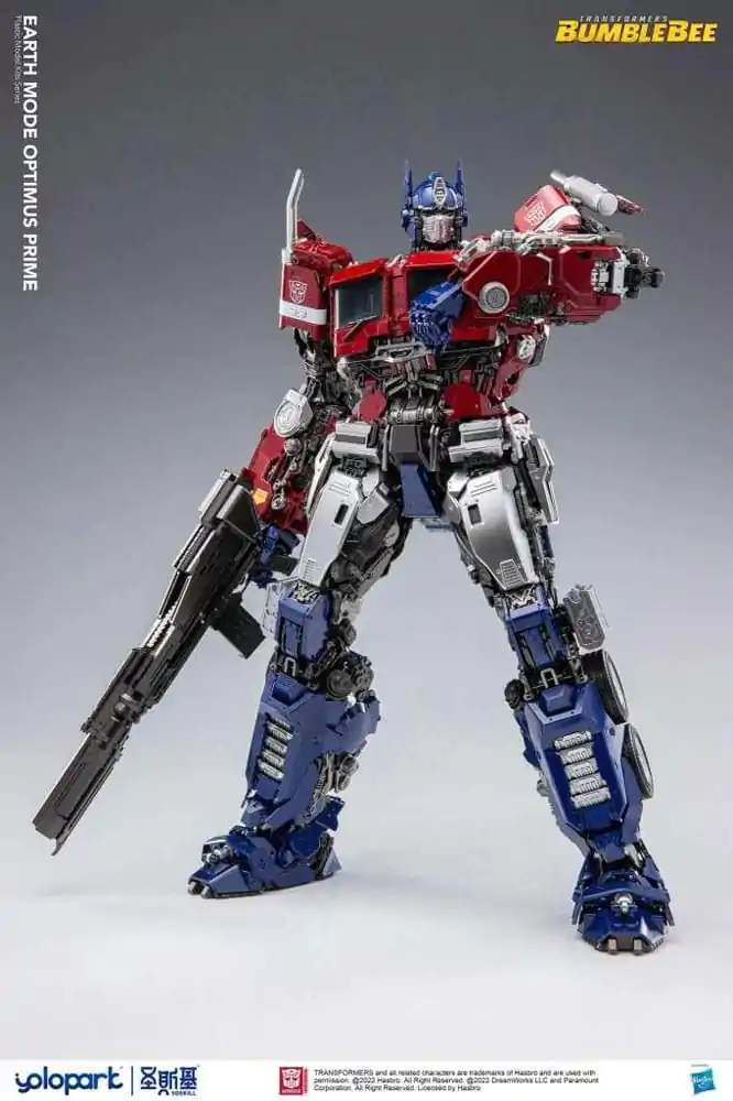 Transformers Bumblebee Earth mode Optimus Prime Műanyag modell készlet 30 cm termékfotó