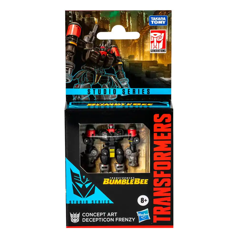 Transformers: Bumblebee Studio Series Core Class Concept Art Decepticon Frenzy akciófigura 9 cm termékfotó