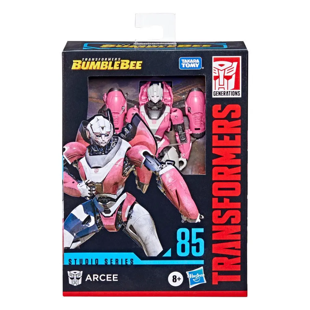 Transformers: Bumblebee Studio Series Deluxe Class 2022 Arcee akciófigura 11 cm termékfotó