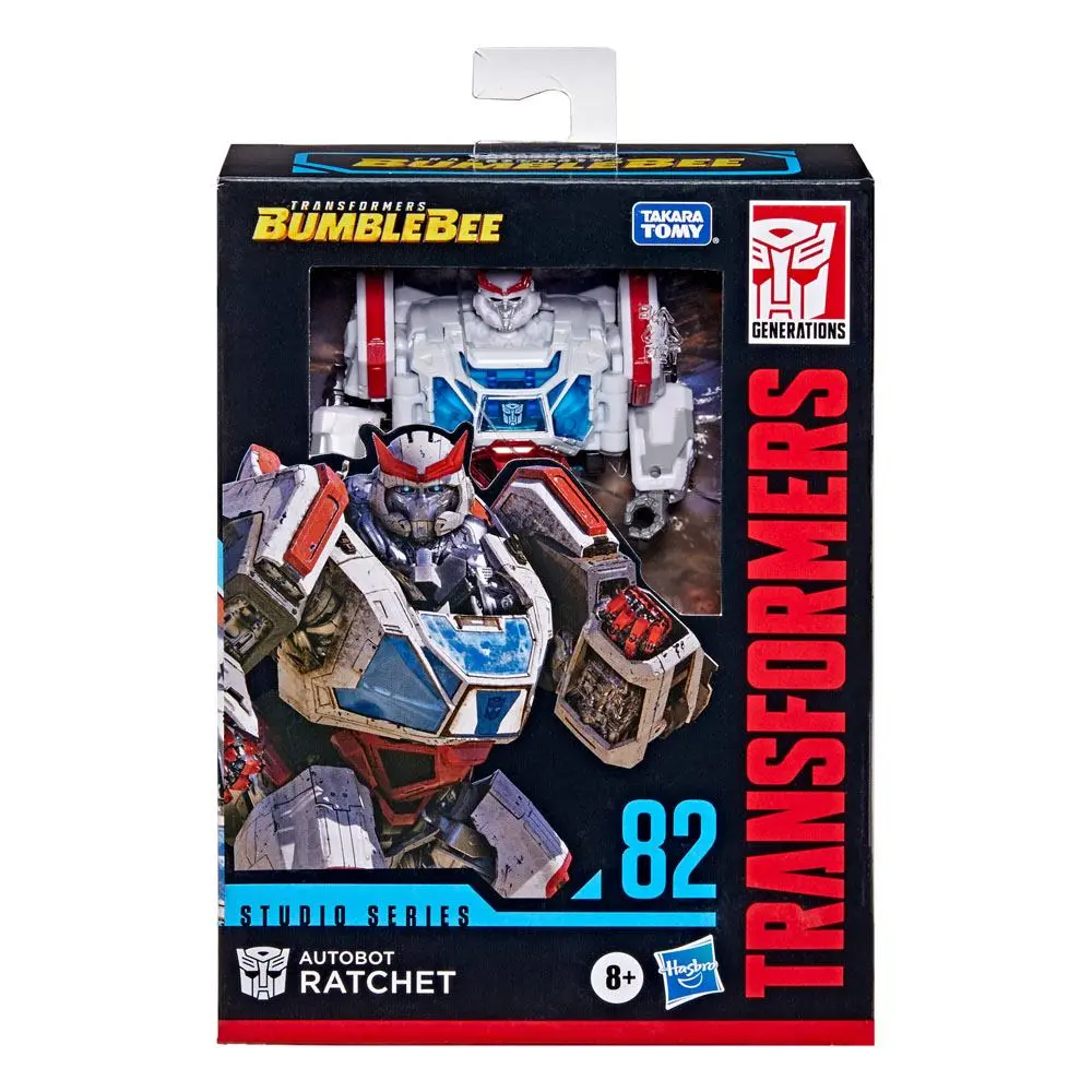 Transformers: Bumblebee Studio Series Deluxe Class 2022 Autobot Ratchet akciófigura 11 cm termékfotó