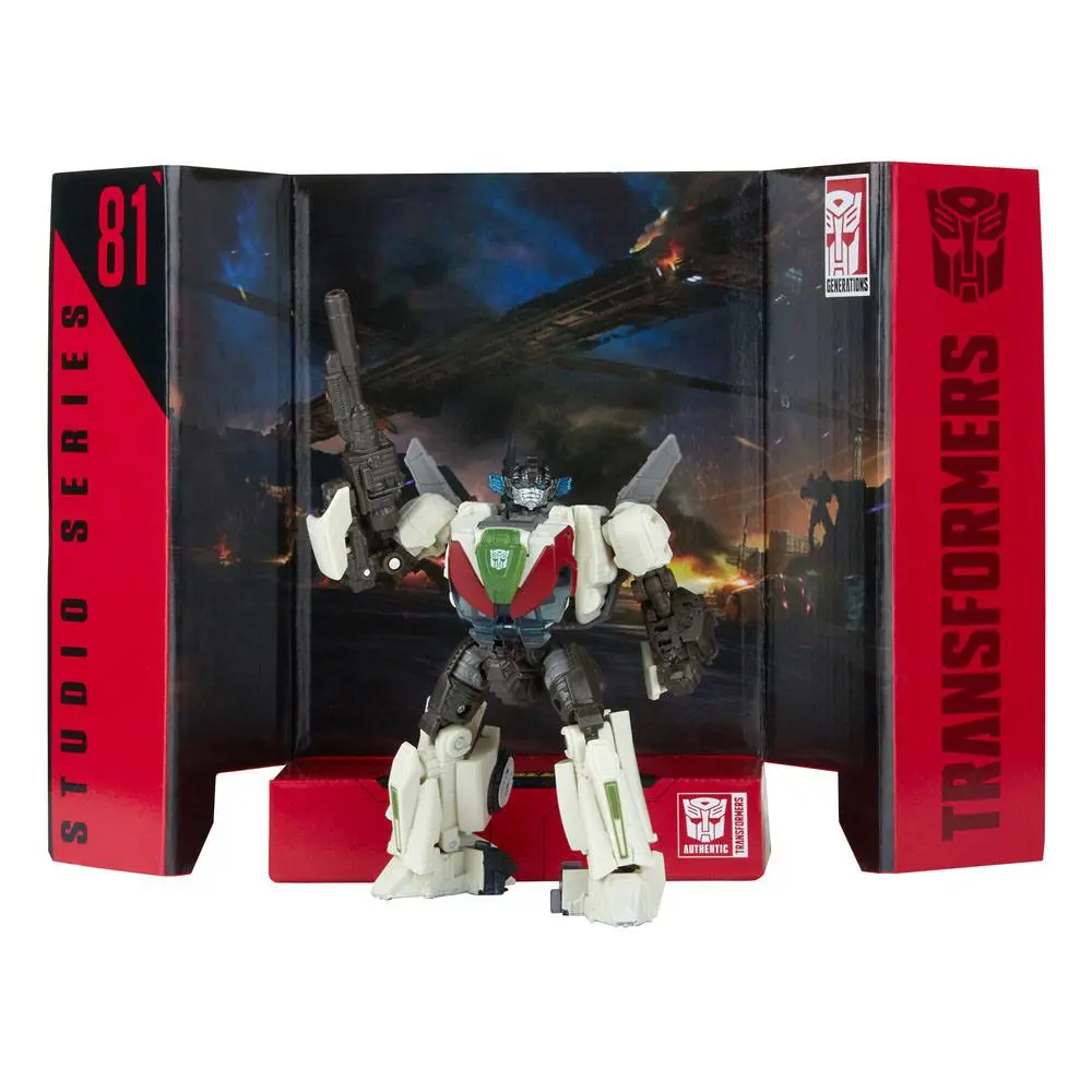 Transformers: Bumblebee Studio Series Deluxe Class 2022 Wheeljack akciófigura 11 cm termékfotó