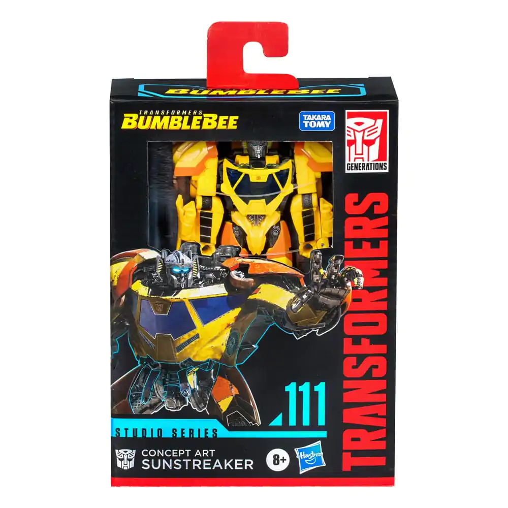 Transformers: Bumblebee Studio Series Deluxe Class Action Figure Concept Art Sunstreaker 11 cm termékfotó