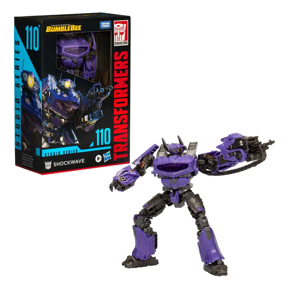 Transformers: Bumblebee Studio Series Voyager Class Shockwave akciófigura 17 cm termékfotó