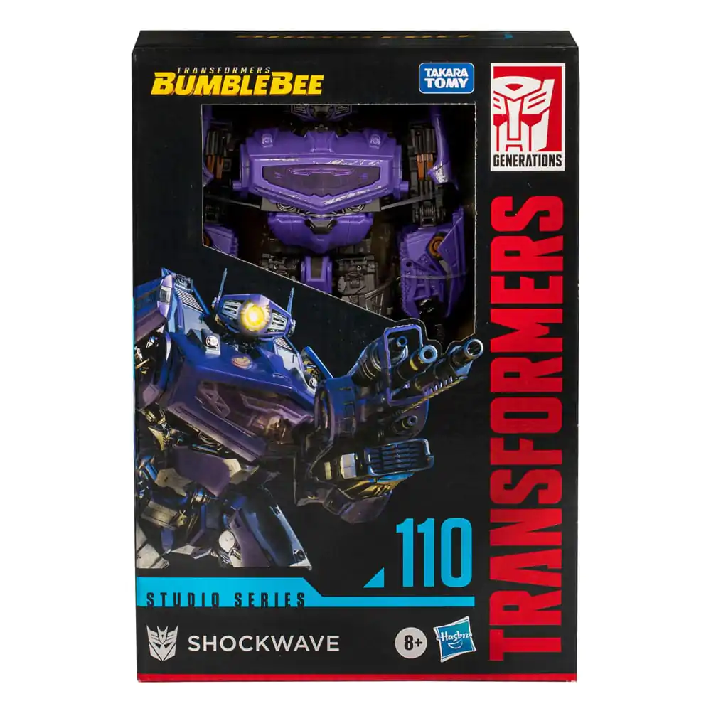 Transformers: Bumblebee Studio Series Voyager Class Shockwave akciófigura 17 cm termékfotó