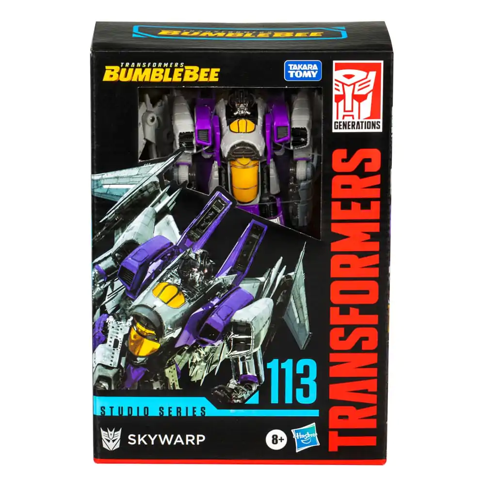 Transformers: Bumblebee Studio Series Voyager Class Skywarp akciófigura 17 cm termékfotó
