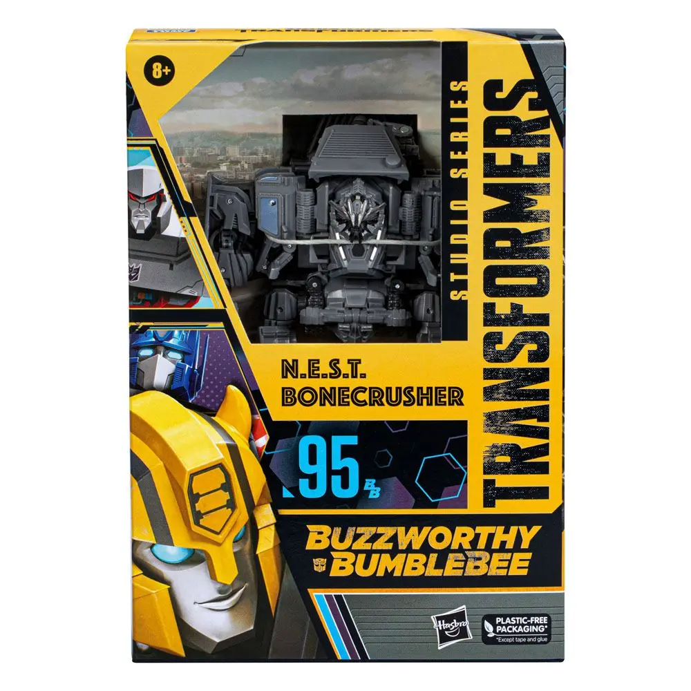 Transformers Buzzworthy Bumblebee Studio Series N.E.S.T. Bonecrusher akciófigura 16 cm termékfotó