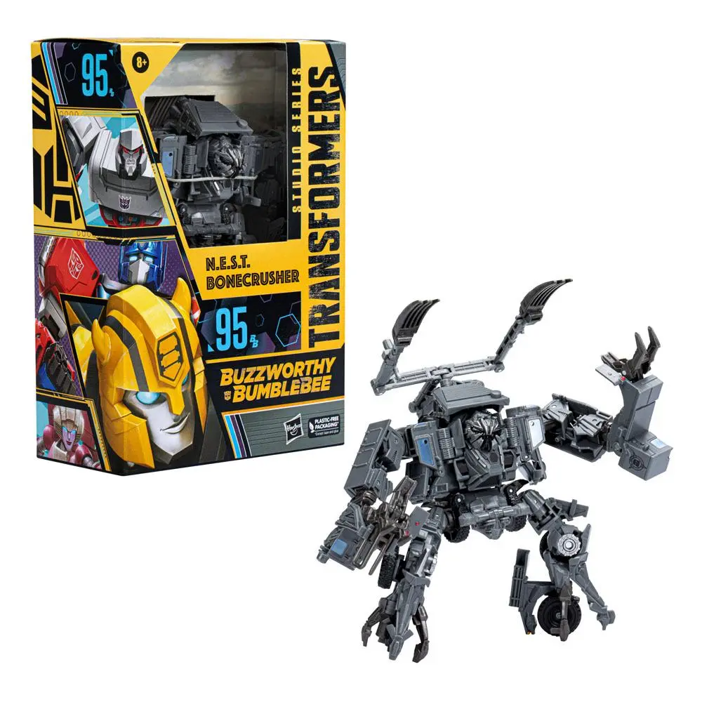 Transformers Buzzworthy Bumblebee Studio Series N.E.S.T. Bonecrusher akciófigura 16 cm termékfotó