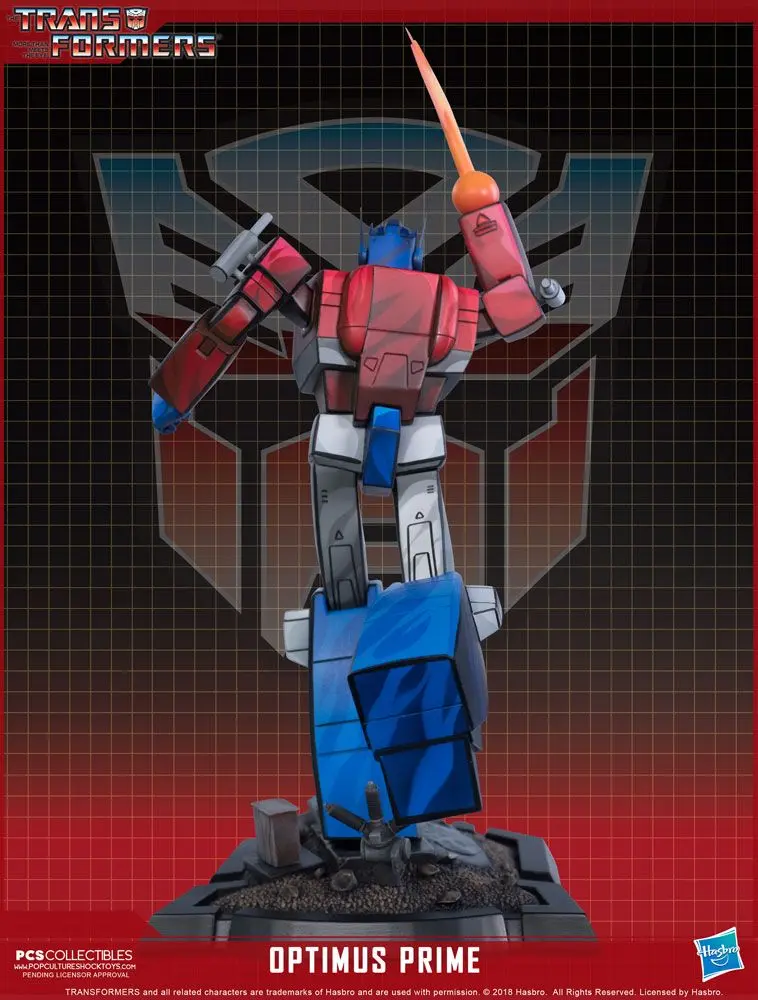 Transformers Classic Scale Optimus Prime szobor figura 27 cm termékfotó