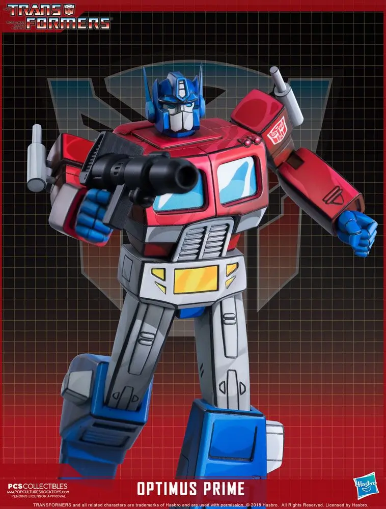 Transformers Classic Scale Optimus Prime szobor figura 27 cm termékfotó