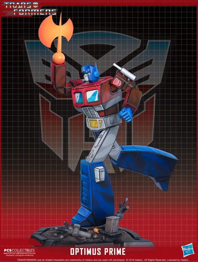 Transformers Classic Scale Optimus Prime szobor figura 27 cm termékfotó