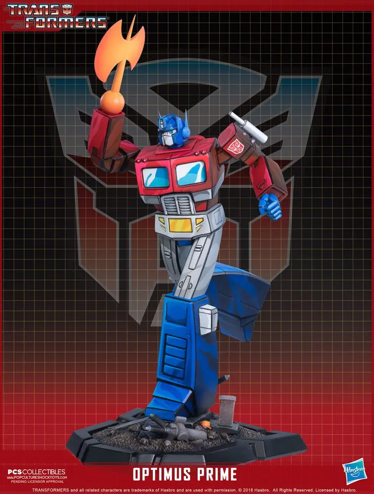 Transformers Classic Scale Optimus Prime szobor figura 27 cm termékfotó