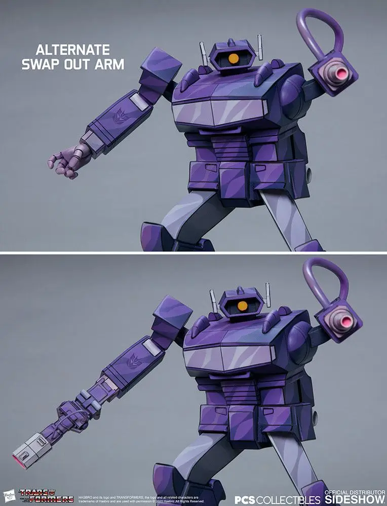 Transformers Classic Scale Shockwave szobor figura 23 cm termékfotó
