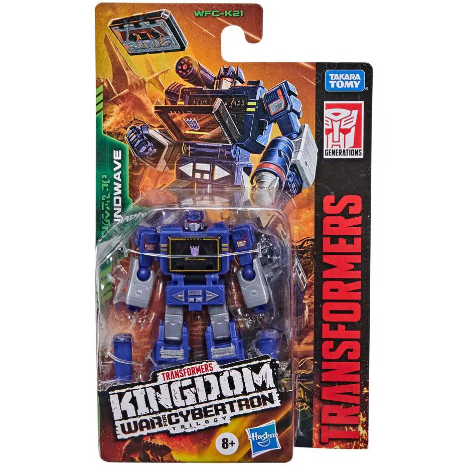 Transformers Core Class Series WFC-K21 Soundwave figura 10cm termékfotó