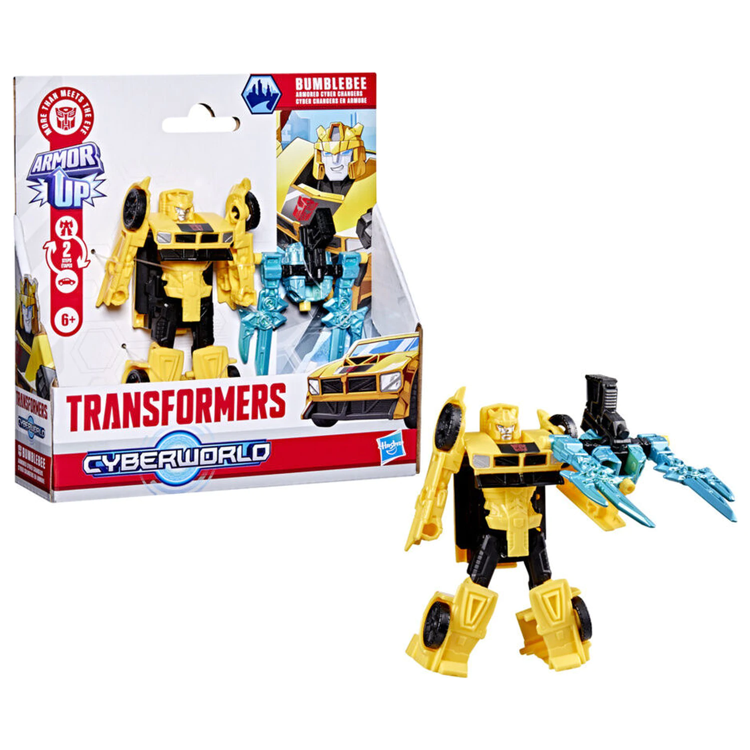 Transformers Cyberworld Bumblebee figura 10cm termékfotó