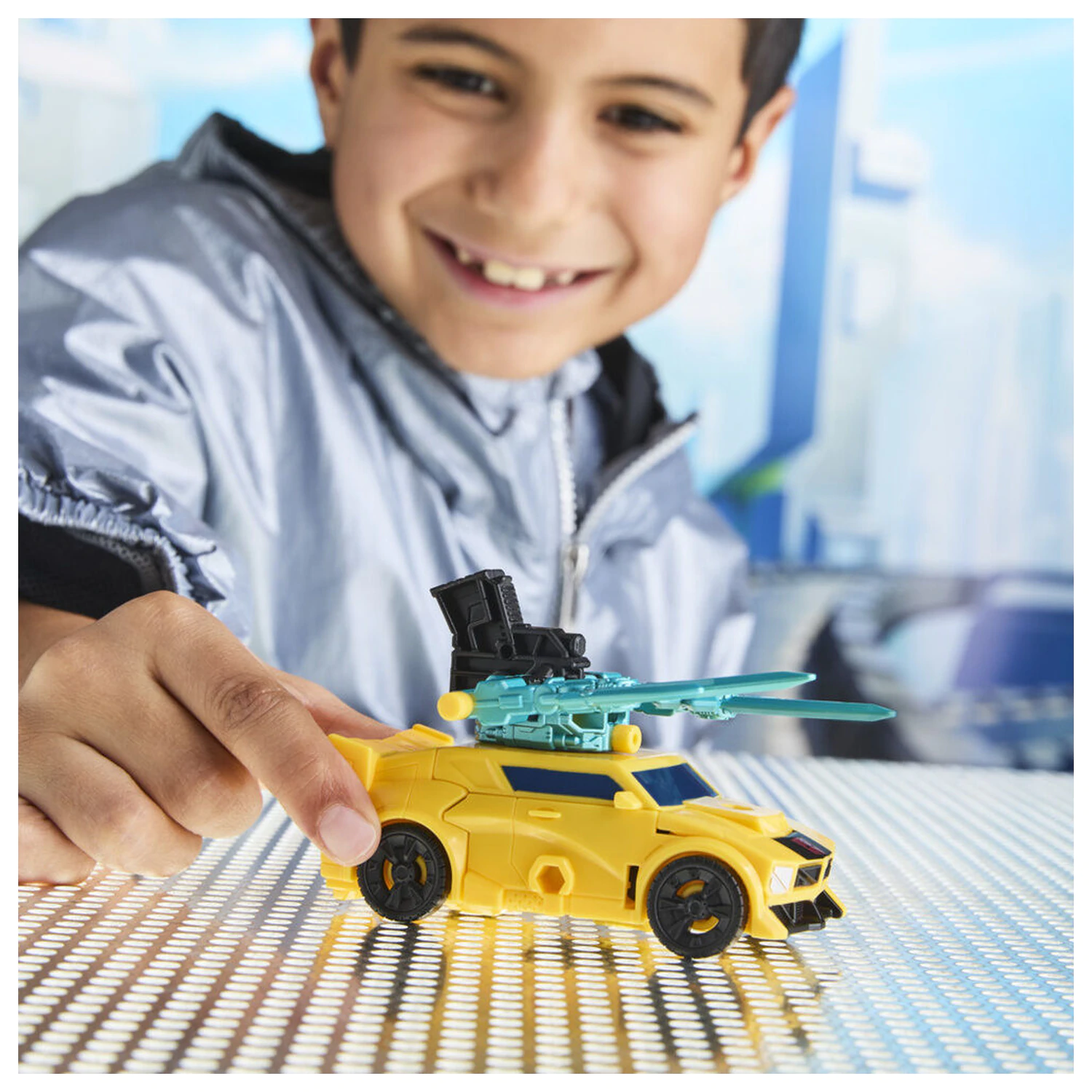 Transformers Cyberworld Bumblebee figura 10cm termékfotó