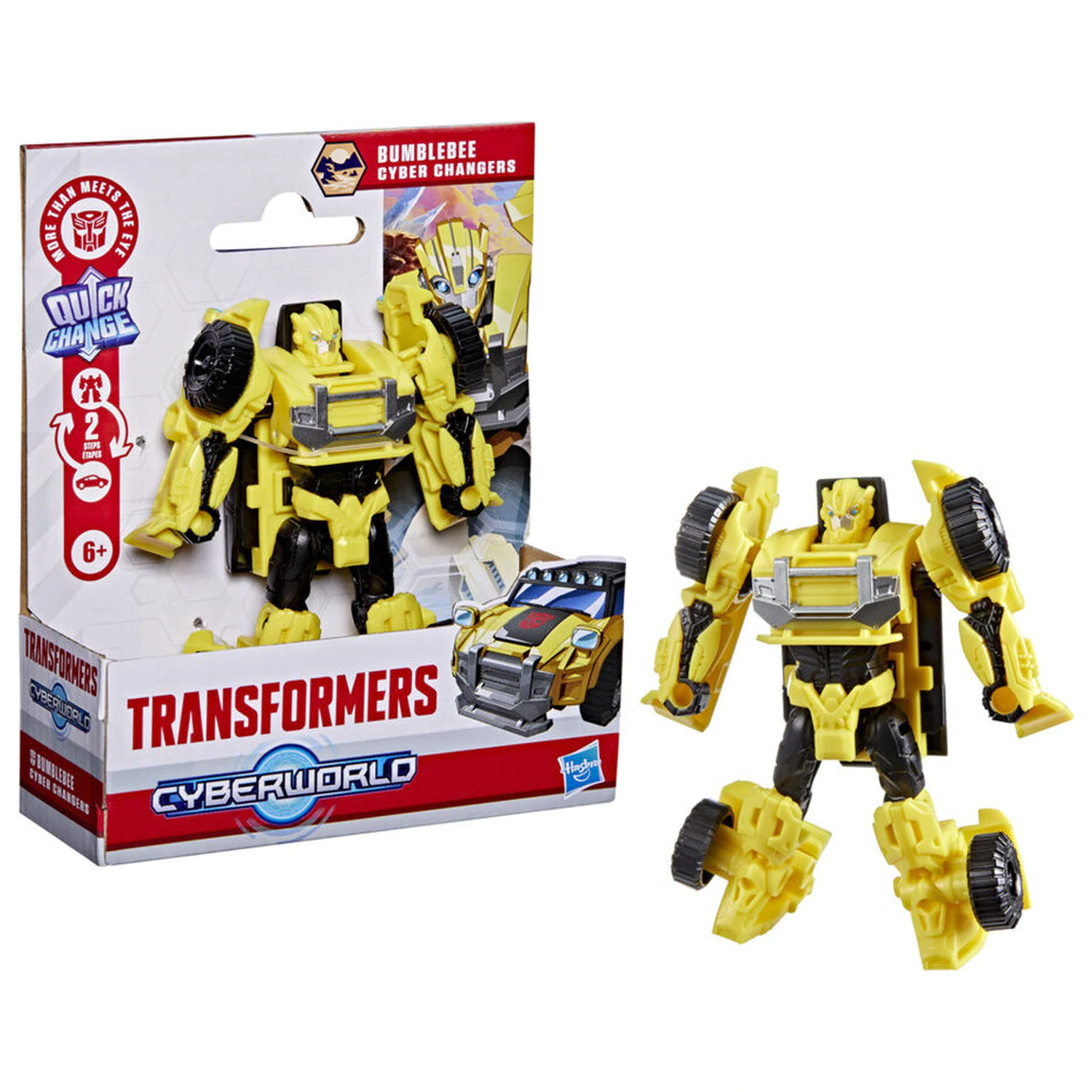 Transformers Cyberworld Bumblebee figura 10cm termékfotó