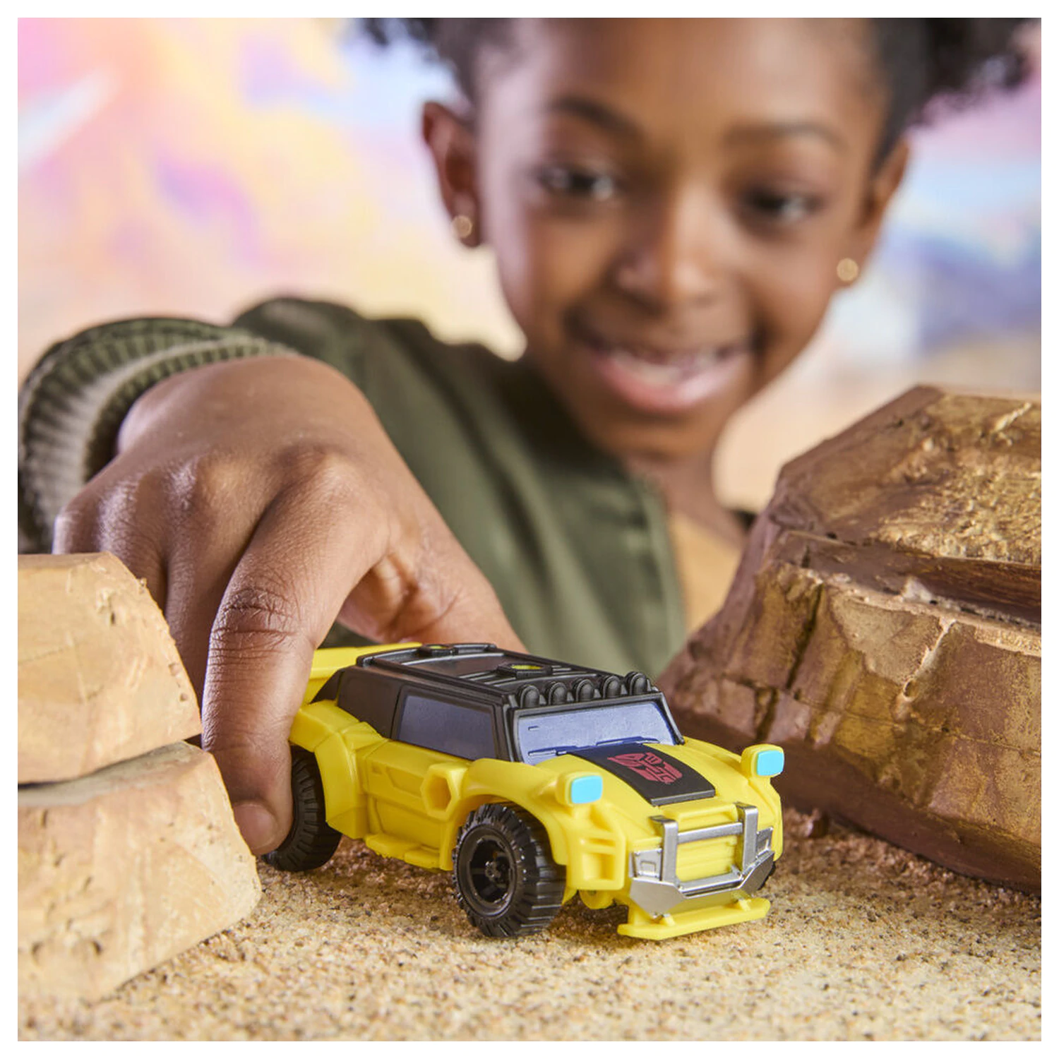 Transformers Cyberworld Bumblebee figura 10cm termékfotó