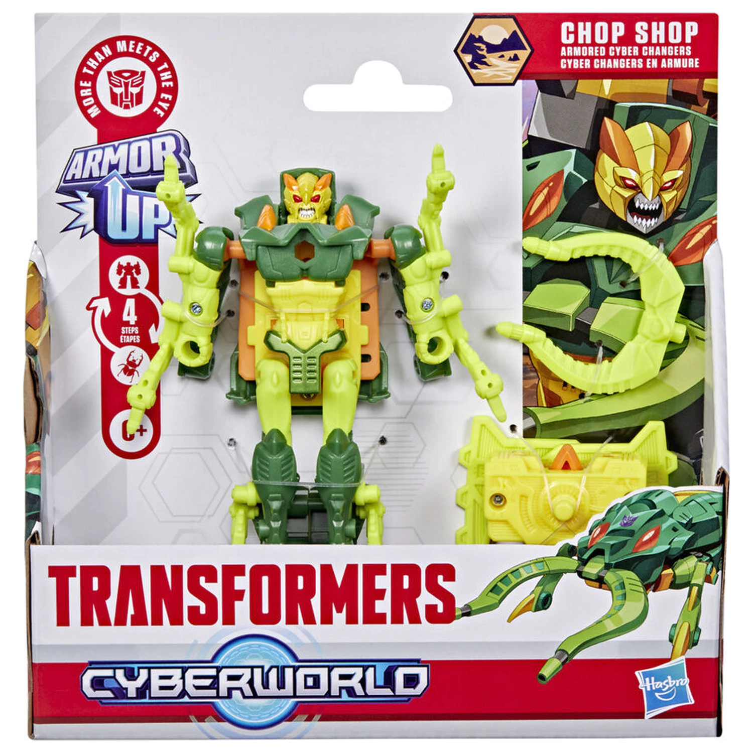 Transformers Cyberworld Chop Shop figura 10cm termékfotó