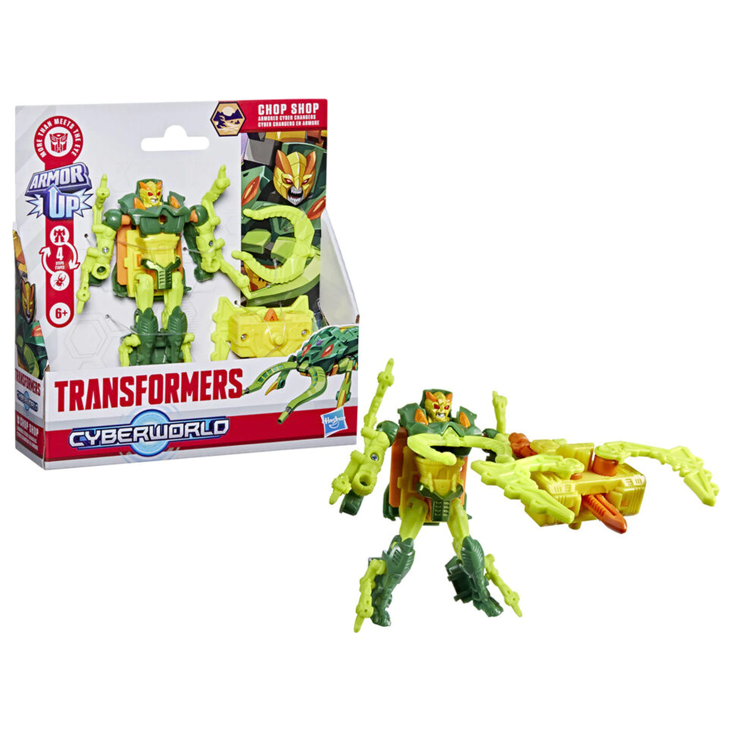 Transformers Cyberworld Chop Shop figura 10cm termékfotó
