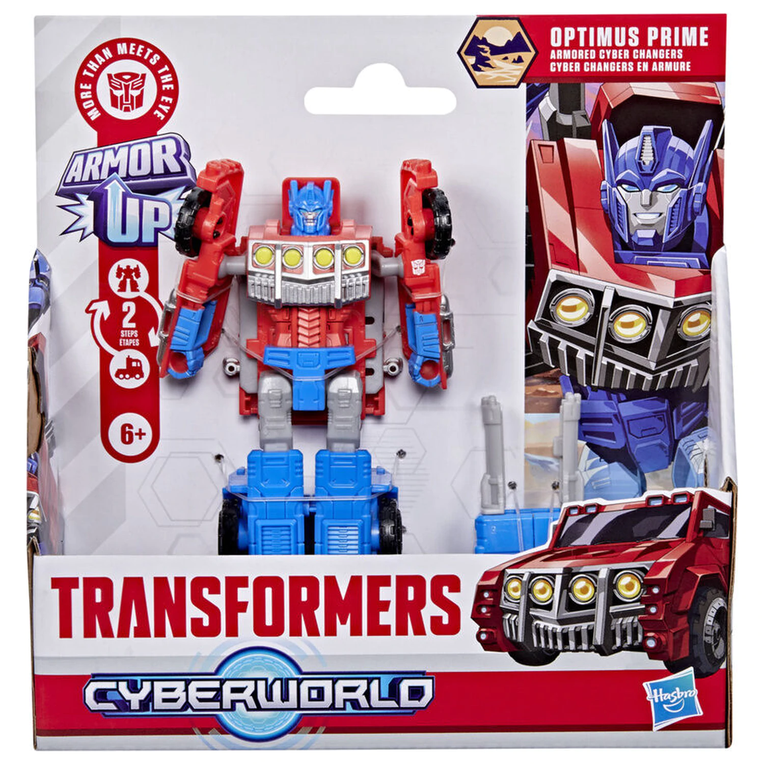 Transformers Cyberworld Optimus Prime figura 10cm termékfotó