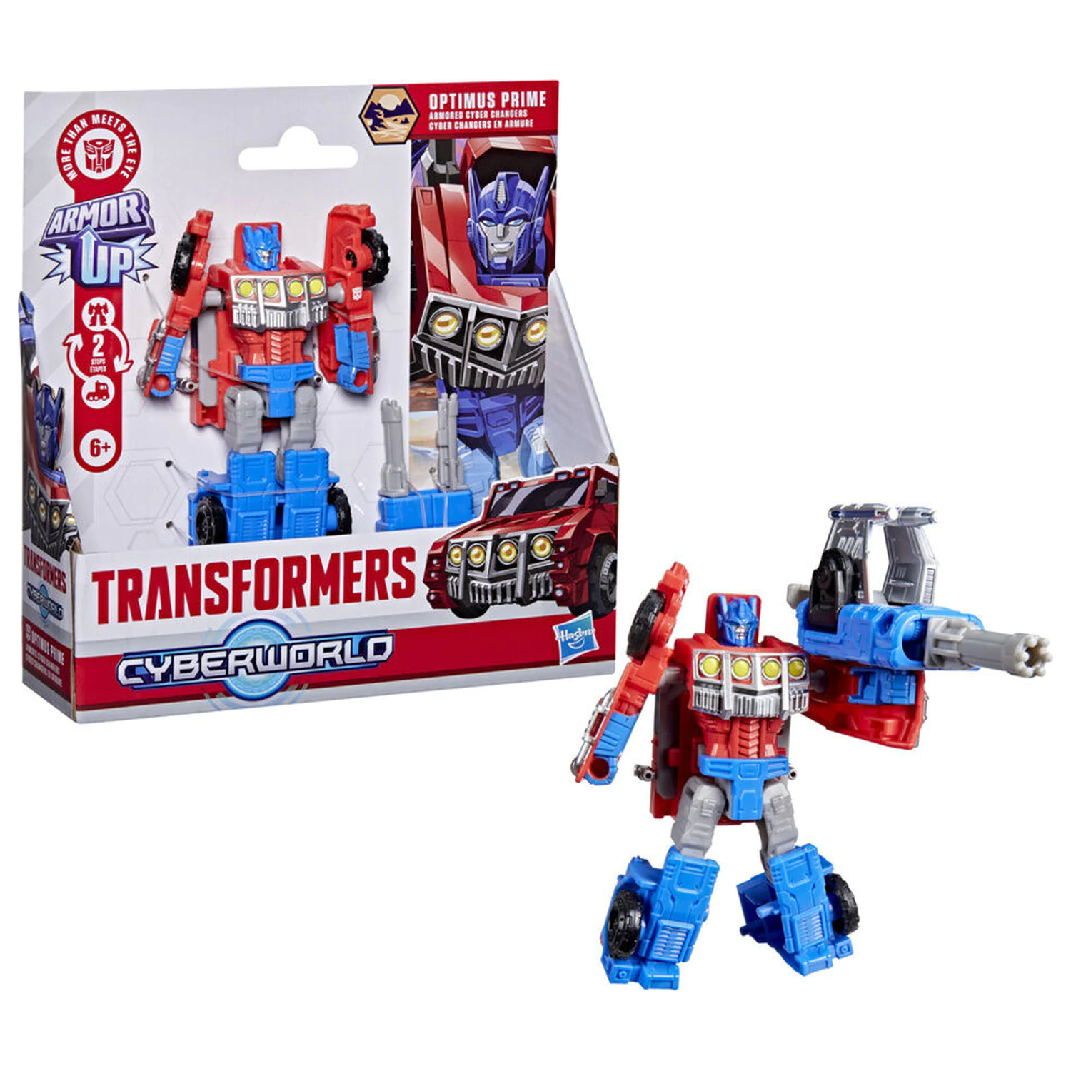 Transformers Cyberworld Optimus Prime figura 10cm termékfotó