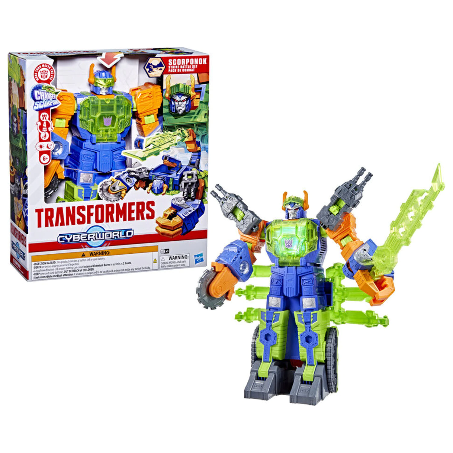 Transformers Cyberworld Scorponok figura termékfotó