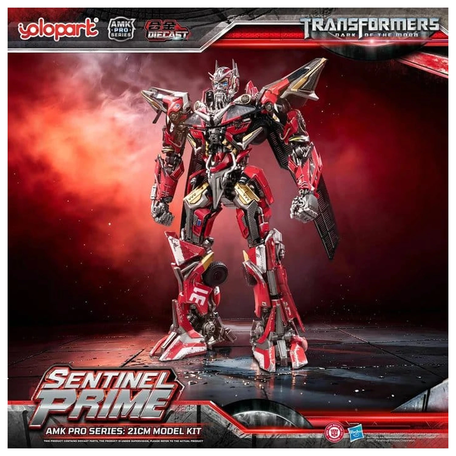 Transformers: Dark of the Moon AMK PRO Series Sentinel Prime Műanyag modell készlet 21 cm termékfotó