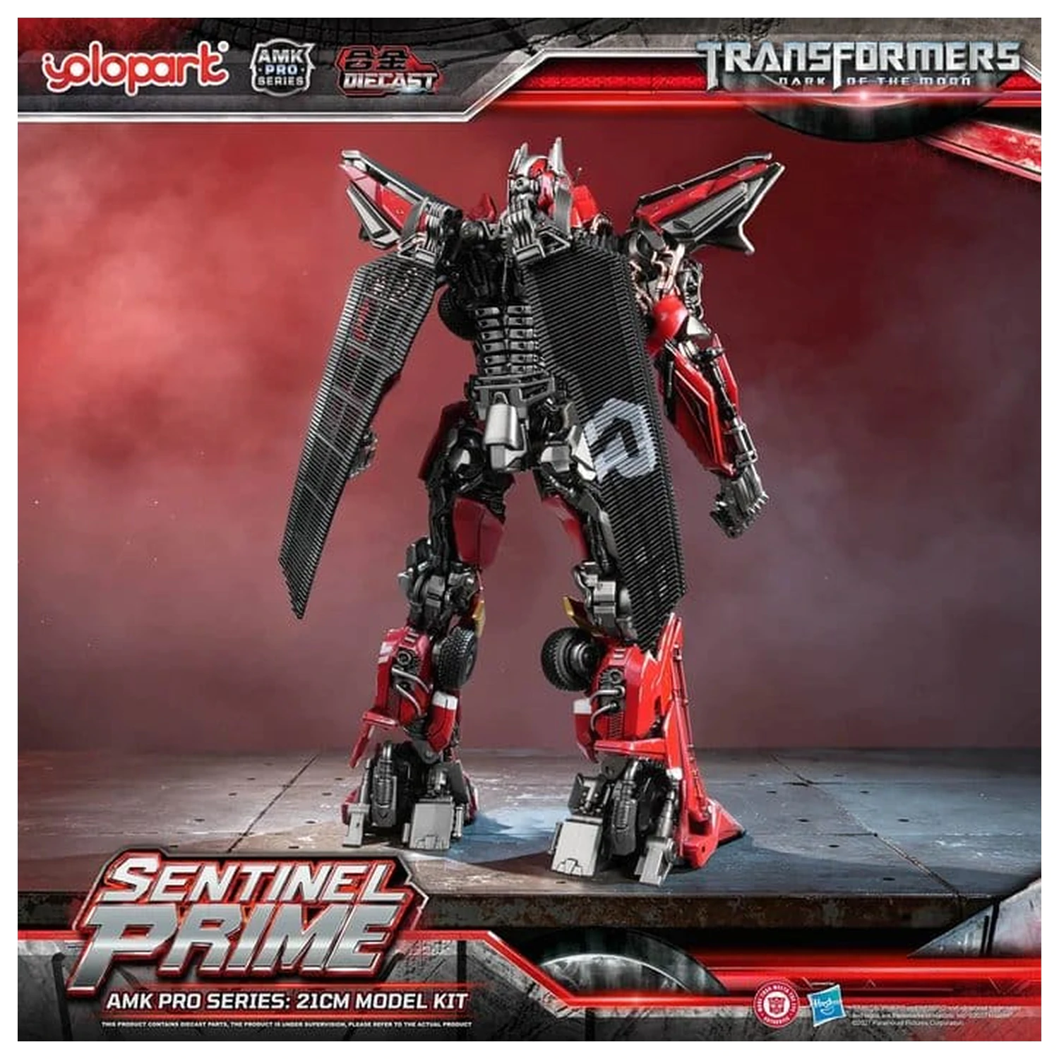 Transformers: Dark of the Moon AMK PRO Series Sentinel Prime Műanyag modell készlet 21 cm termékfotó