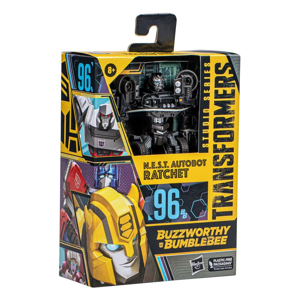 Transformers: Dark of the Moon Buzzworthy Bumblebee Studio Series N.E.S.T. Autobot Ratchet akciófigura 11 cm termékfotó